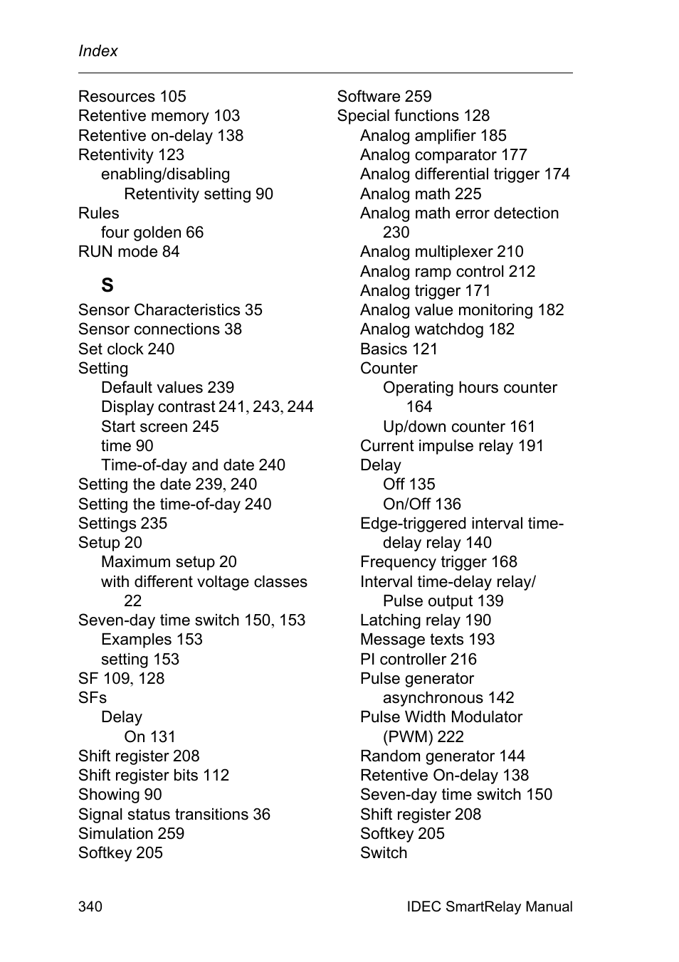 IDEC FL1E SmartRelay User Manual | Page 354 / 356