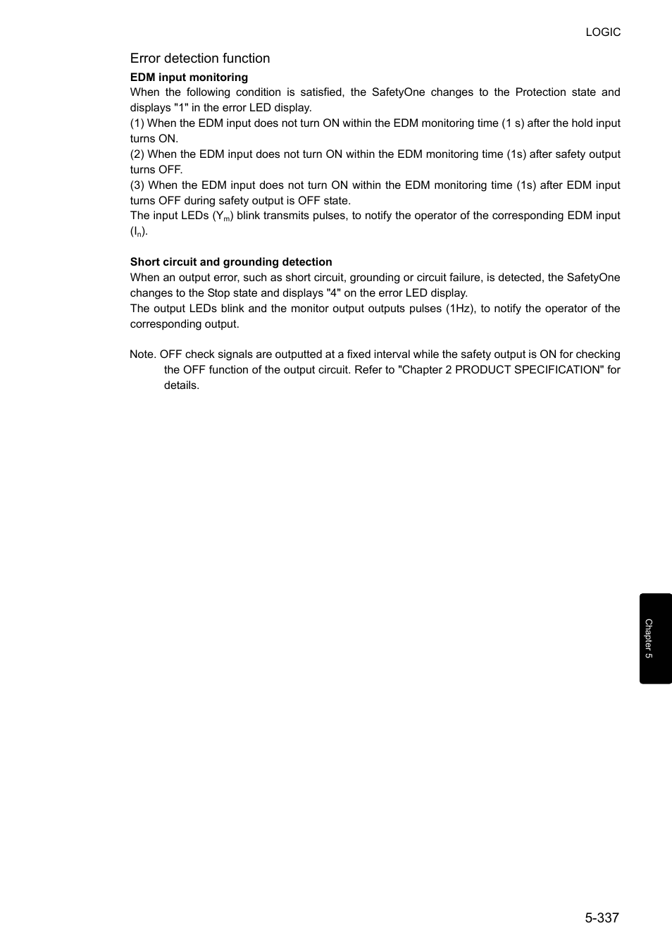 Error detection function | IDEC FS1A Controller User Manual | Page 385 / 400