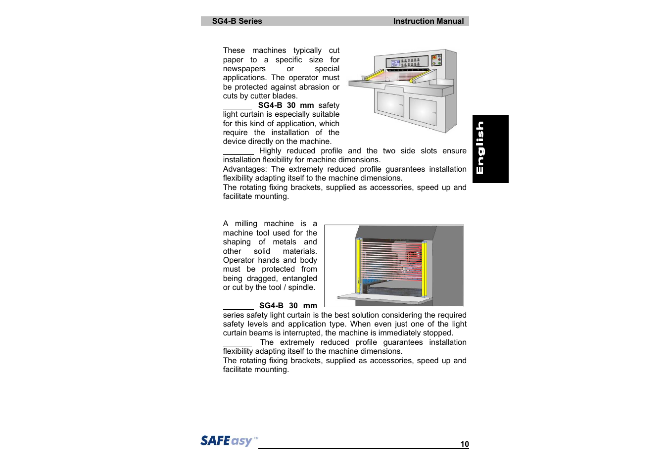 IDEC SG4 Type 4 Finger & Hand User Manual | Page 14 / 66