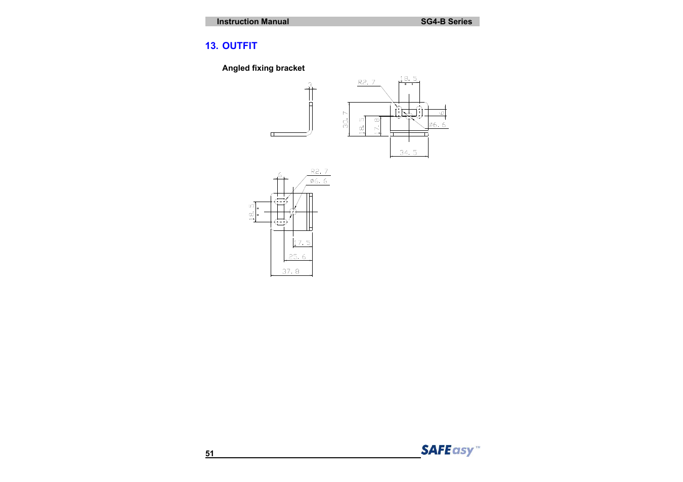 IDEC SG4 Type 4 Finger & Hand User Manual | Page 55 / 66