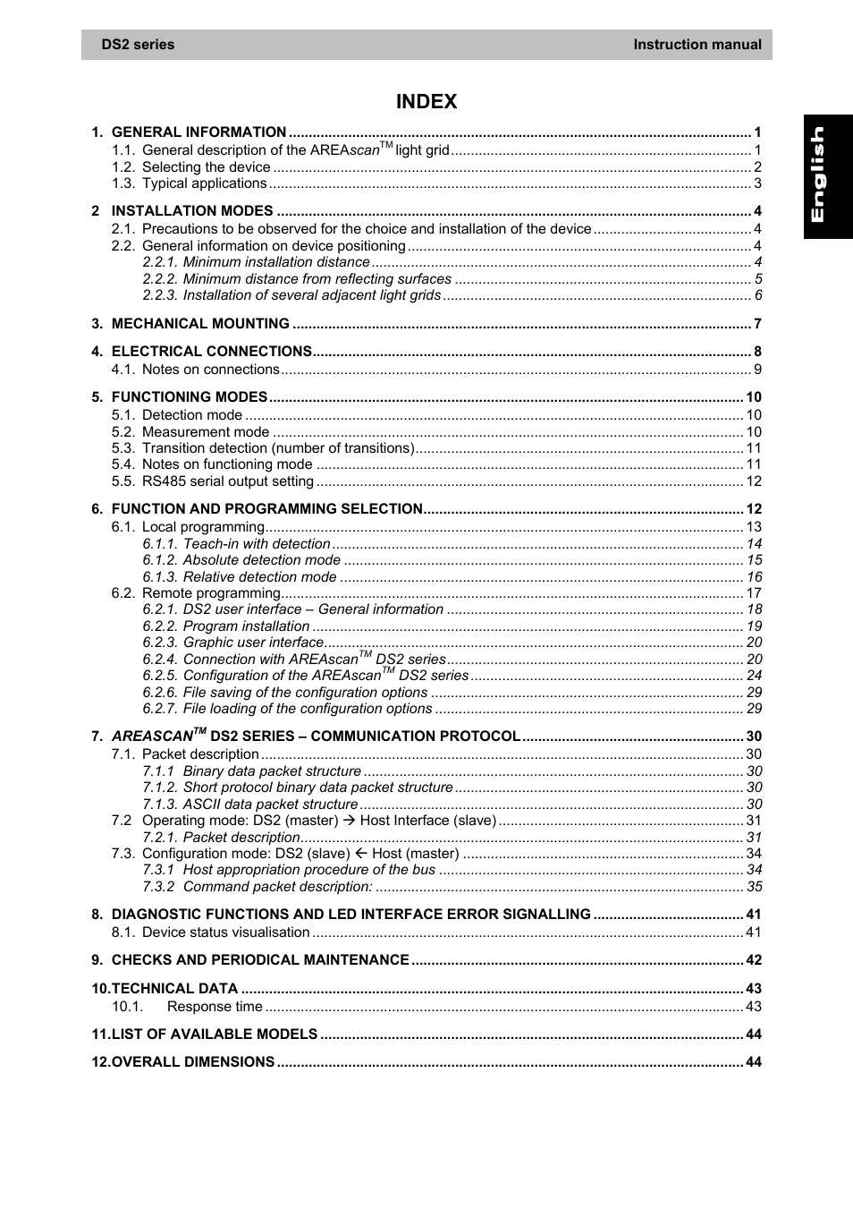 IDEC DS2_Series User Manual | 45 pages