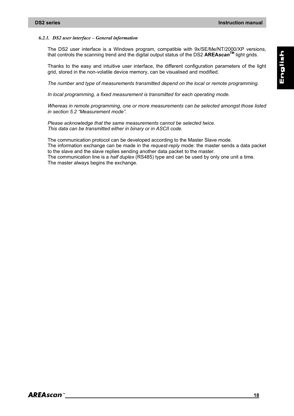 Ds2 user interface – general information | IDEC DS2_Series User Manual | Page 19 / 45