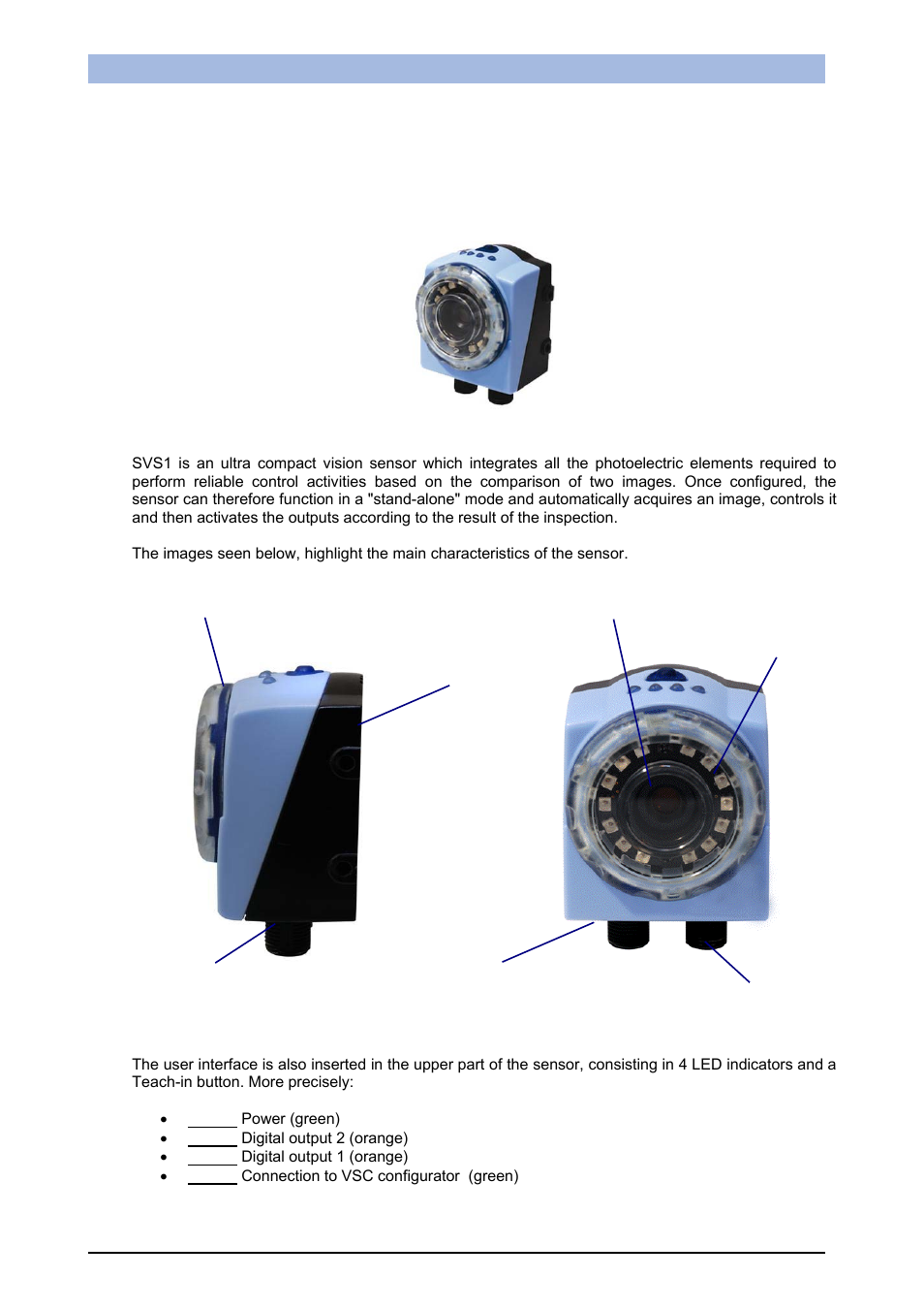 Svs1 vision sensor | IDEC DATAVS1 Series User Manual | Page 9 / 83
