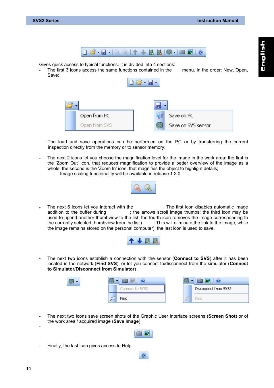 Tool bar | IDEC DATAVS2 Series User Manual | Page 16 / 83