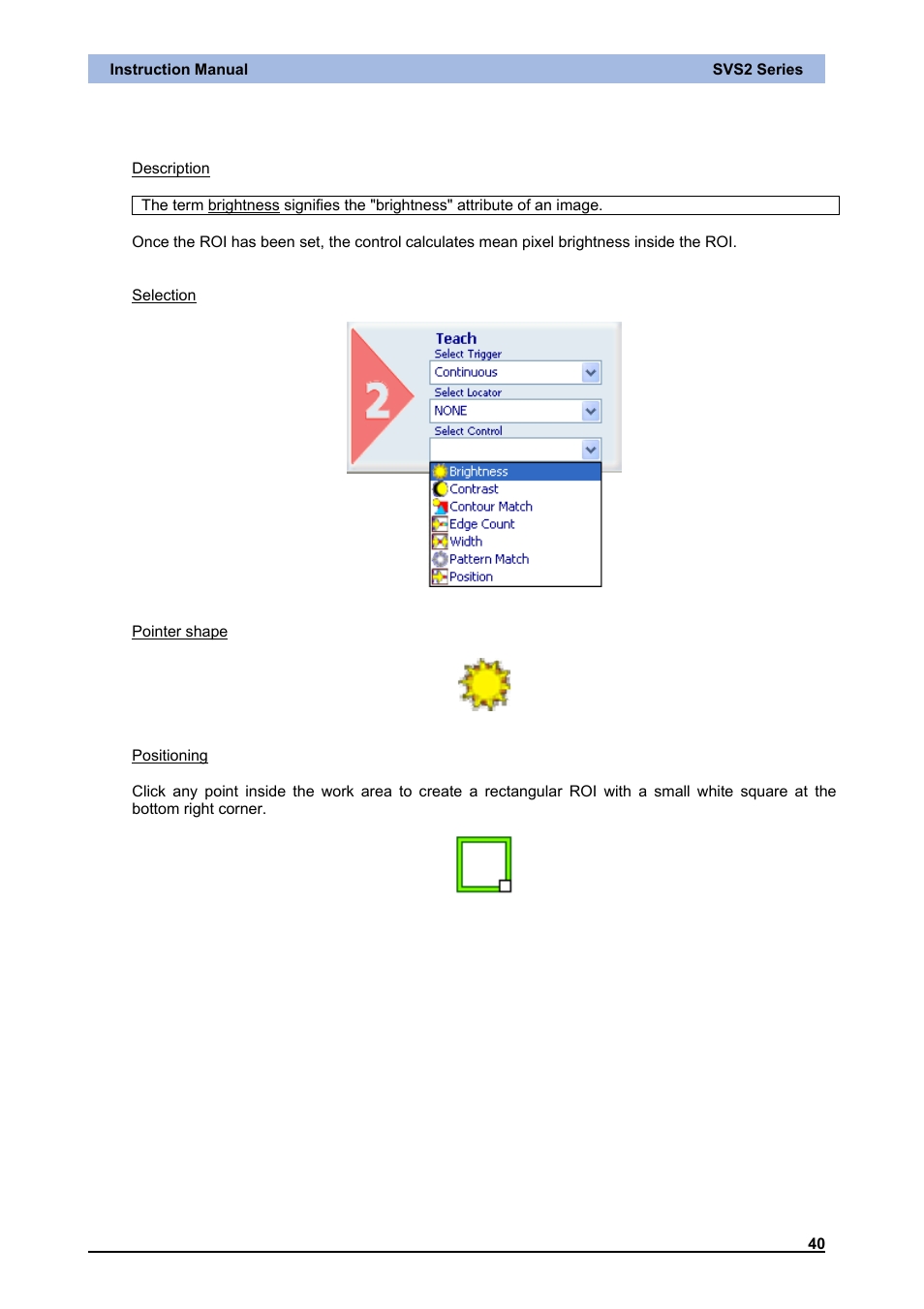 Brightness | IDEC DATAVS2 Series User Manual | Page 45 / 83