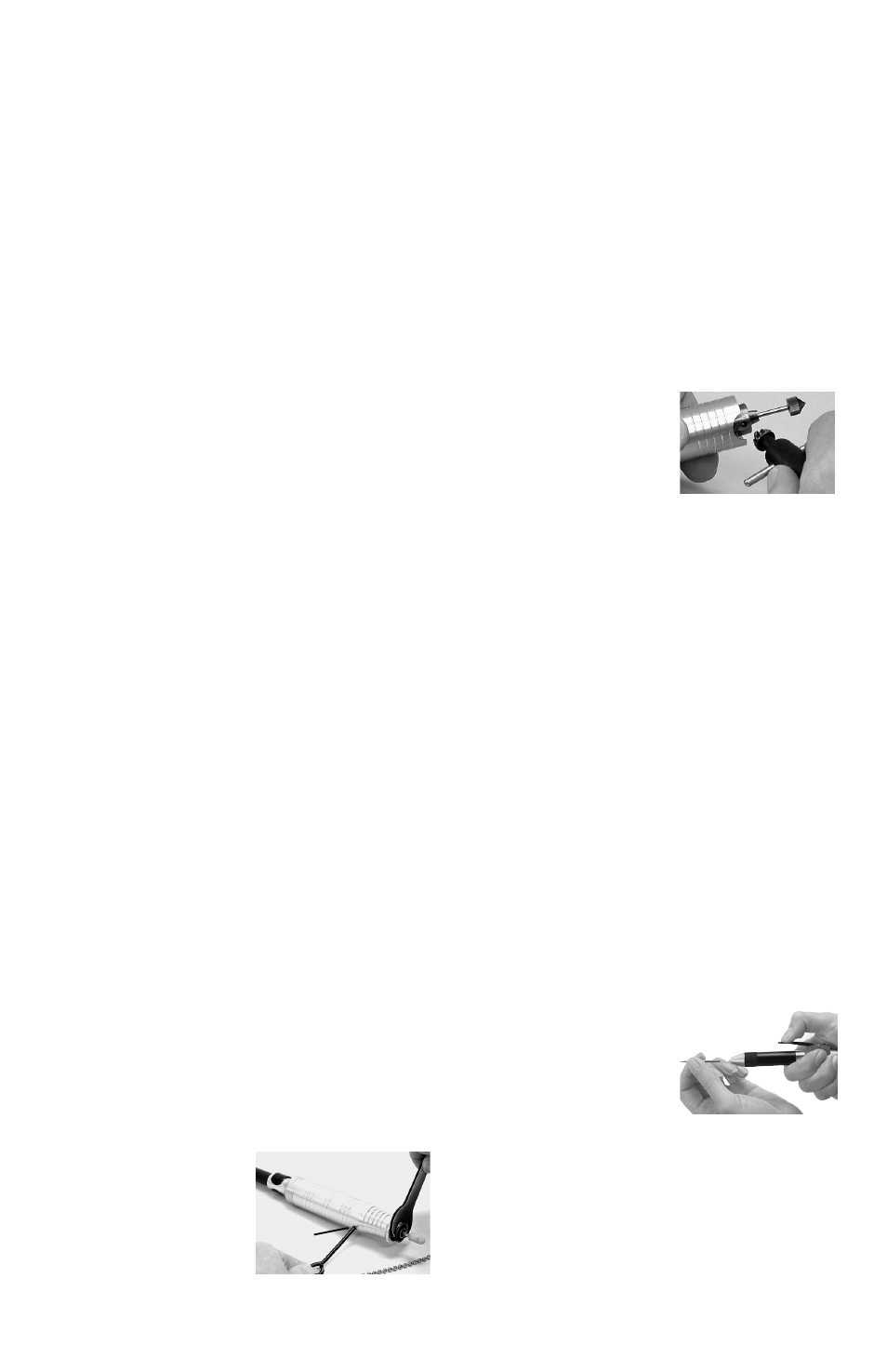 Attaching accessories to handpieces | Foredom Series TX User Manual | Page 8 / 16