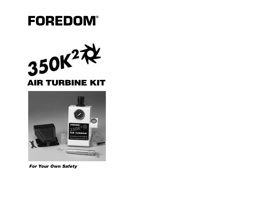 Foredom 350K2 User Manual | 2 pages