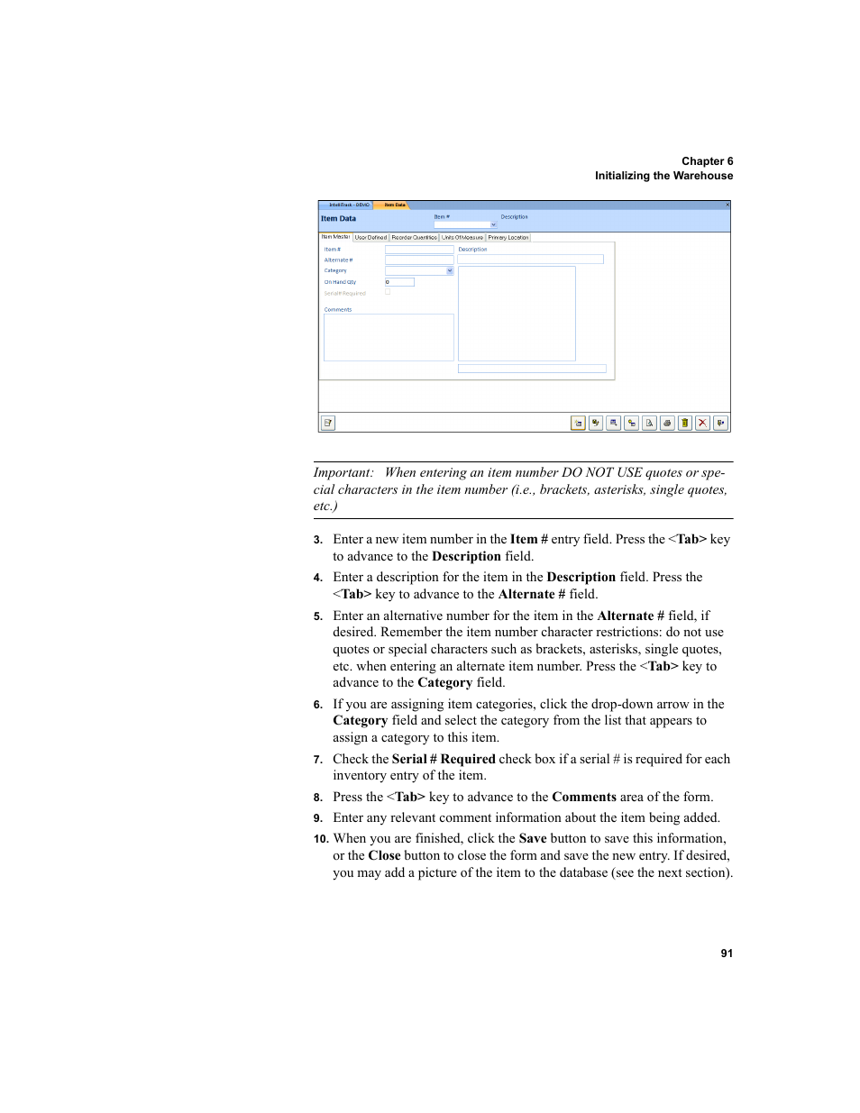 IntelliTrack Inventory Shipping Receiving Picking (ISRP) User Manual | Page 119 / 398
