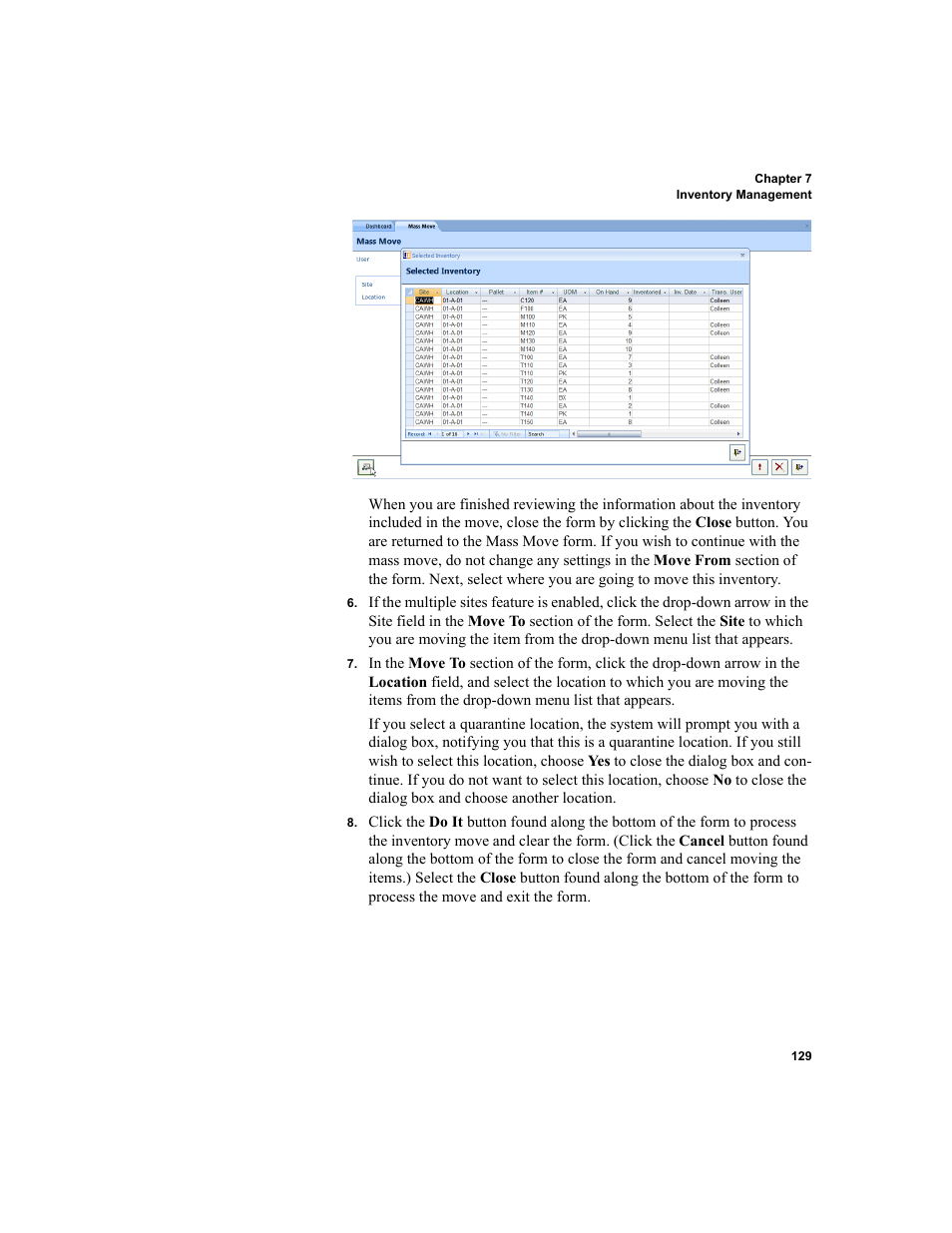 IntelliTrack Inventory Shipping Receiving Picking (ISRP) User Manual | Page 157 / 398