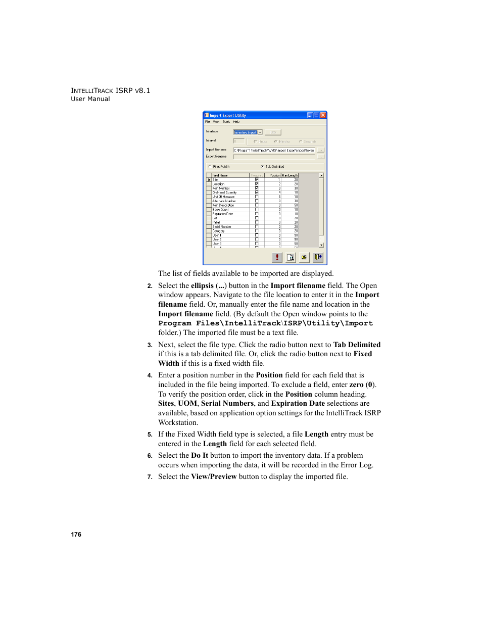 IntelliTrack Inventory Shipping Receiving Picking (ISRP) User Manual | Page 204 / 398