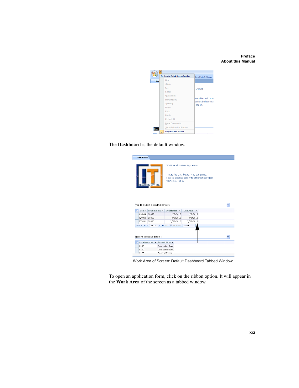 IntelliTrack Inventory Shipping Receiving Picking (ISRP) User Manual | Page 21 / 398