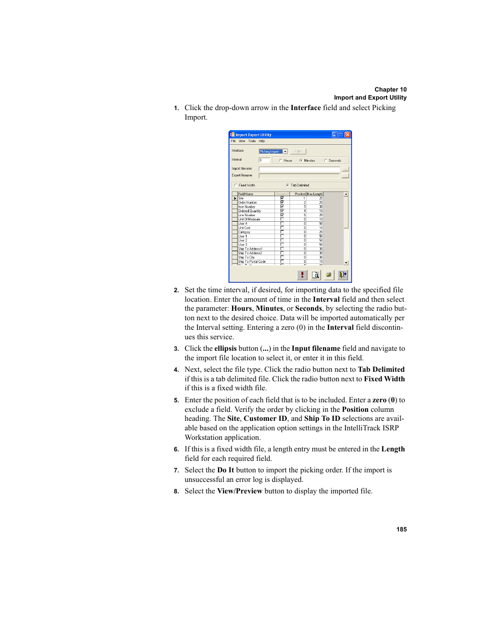 IntelliTrack Inventory Shipping Receiving Picking (ISRP) User Manual | Page 213 / 398
