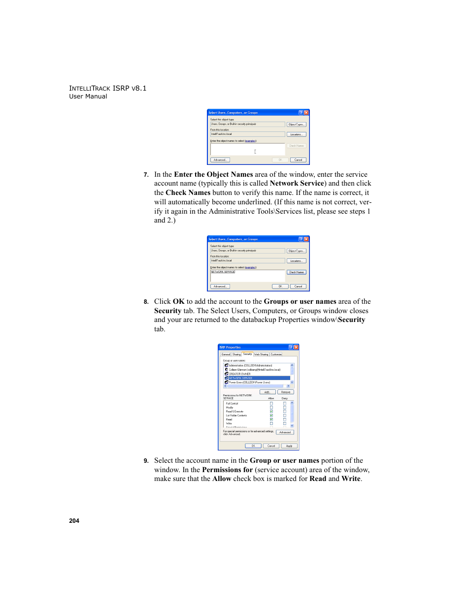 IntelliTrack Inventory Shipping Receiving Picking (ISRP) User Manual | Page 232 / 398