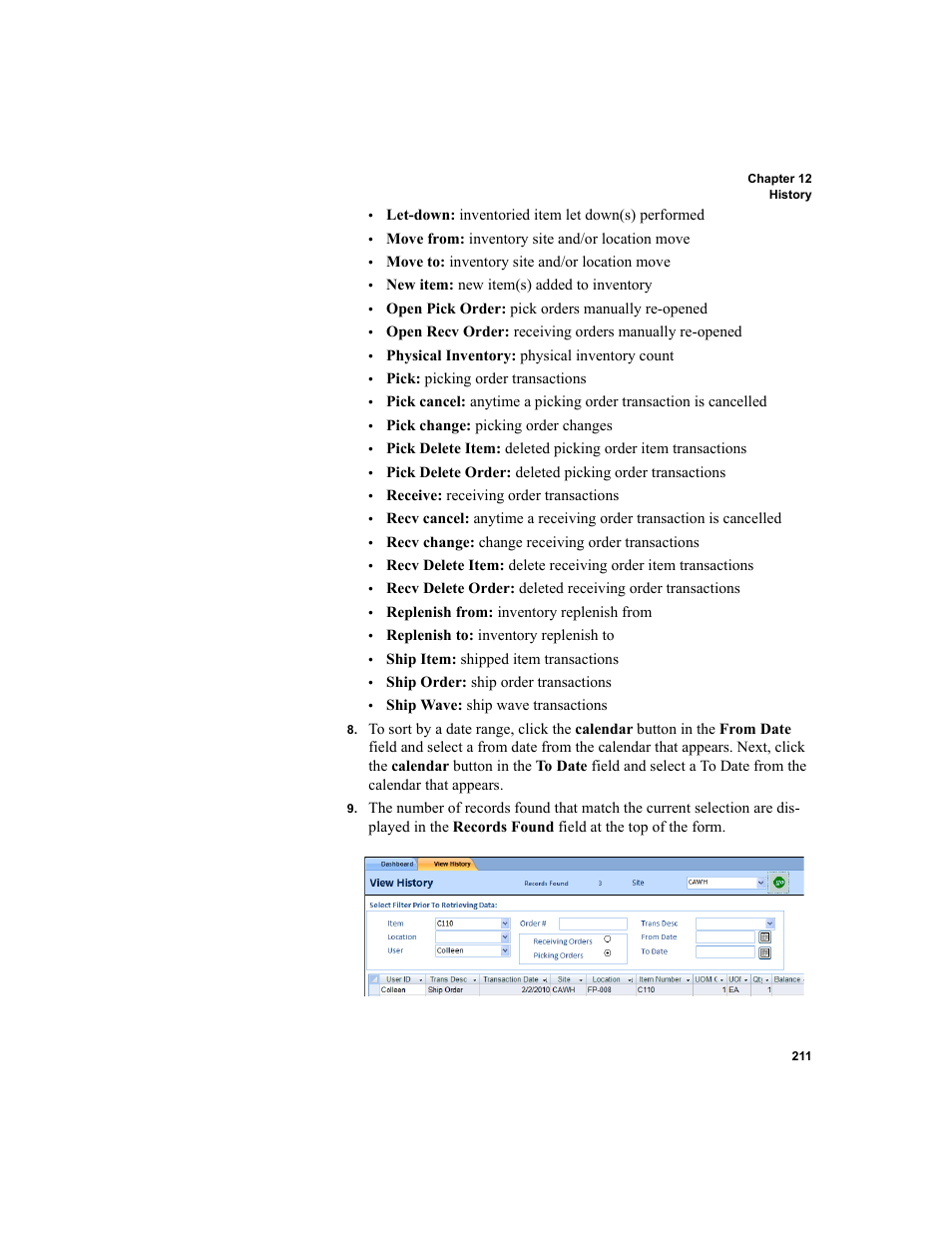 IntelliTrack Inventory Shipping Receiving Picking (ISRP) User Manual | Page 239 / 398