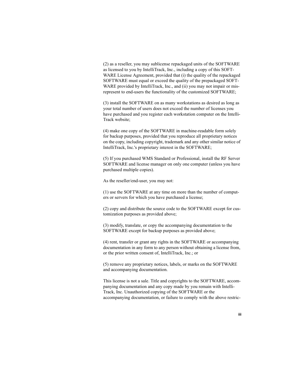 IntelliTrack Inventory Shipping Receiving Picking (ISRP) User Manual | Page 3 / 398