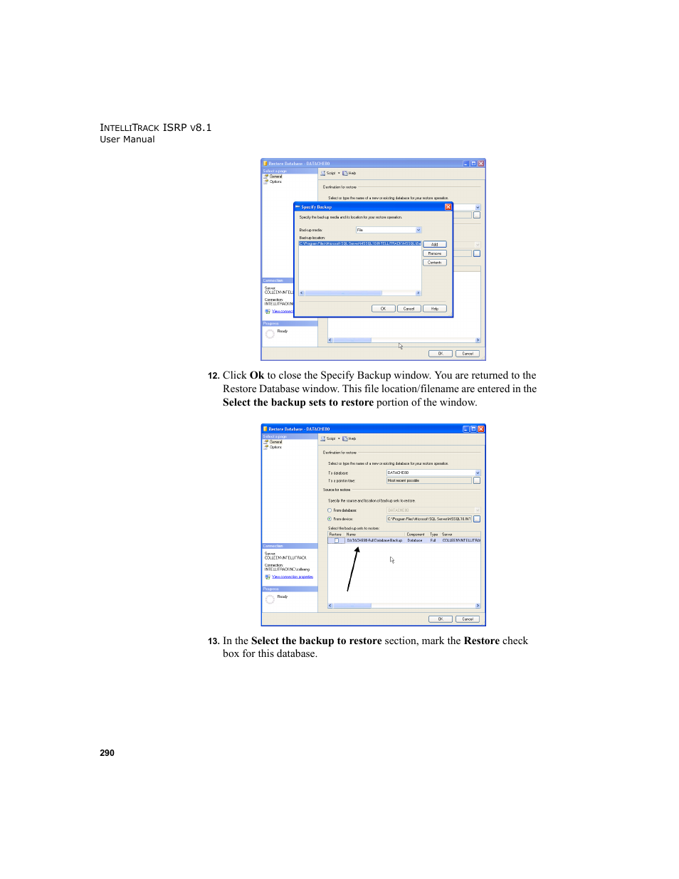 IntelliTrack Inventory Shipping Receiving Picking (ISRP) User Manual | Page 318 / 398