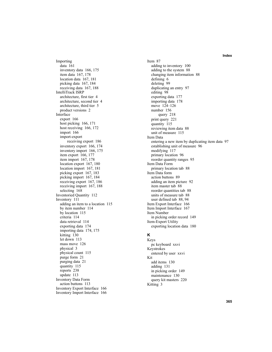 IntelliTrack Inventory Shipping Receiving Picking (ISRP) User Manual | Page 393 / 398