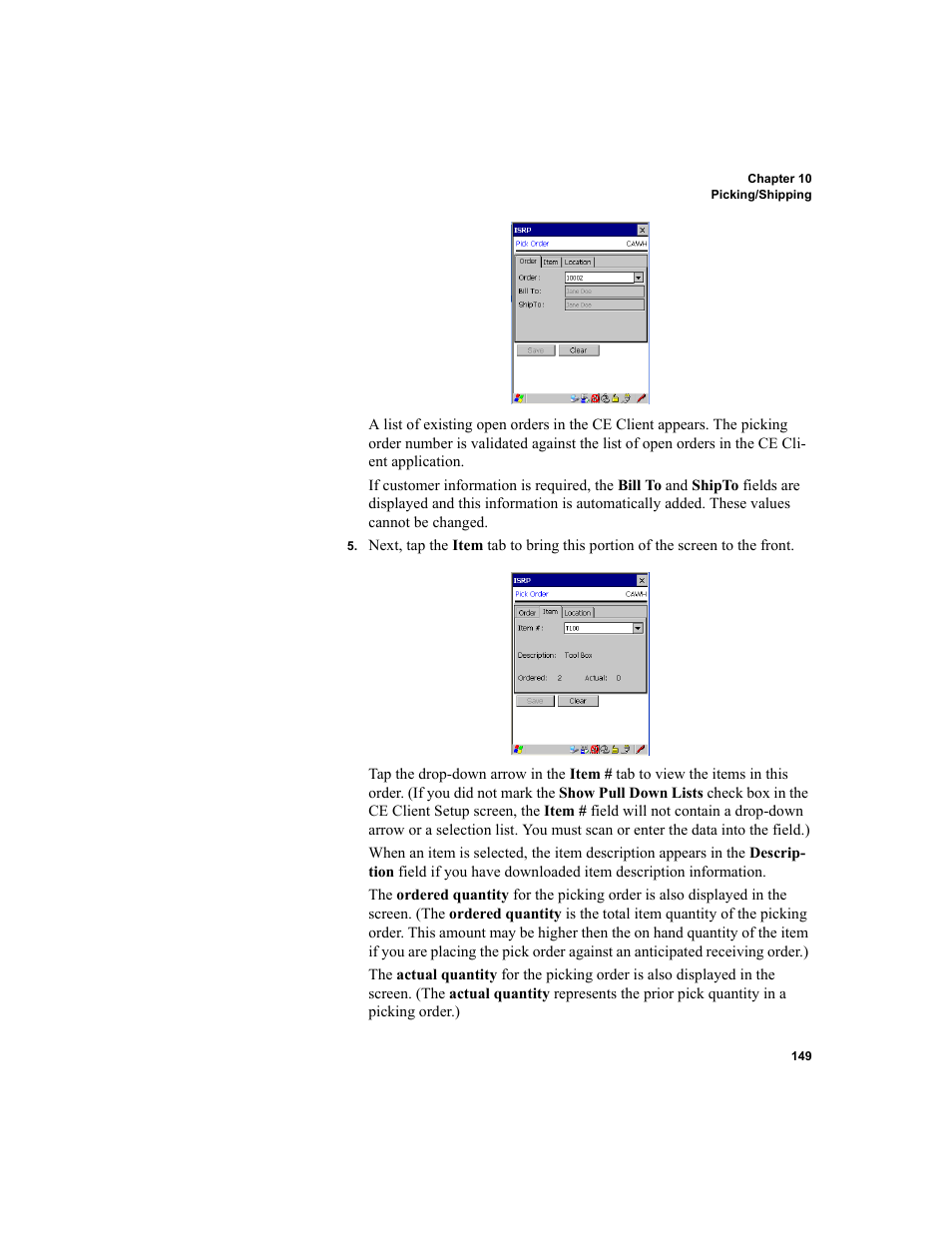 IntelliTrack Inventory Shipping Receiving Picking (ISRP) User Manual | Page 161 / 172