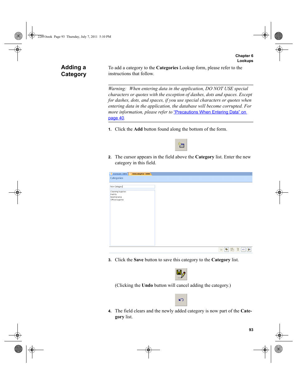 Adding a category | IntelliTrack Stockroom Inventory User Manual | Page 121 / 424