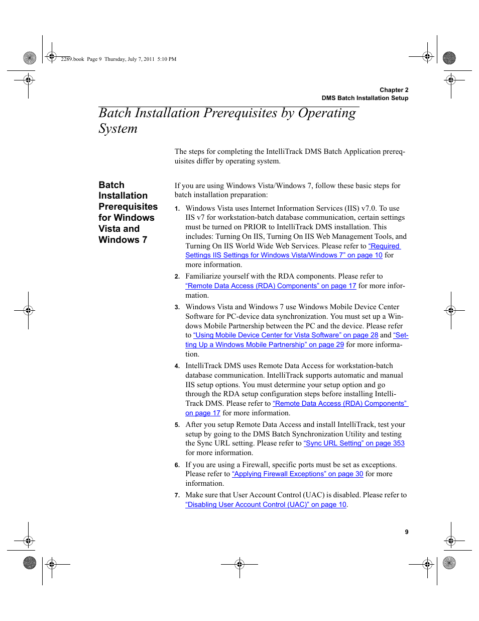 Windows 7 | IntelliTrack Stockroom Inventory User Manual | Page 37 / 424