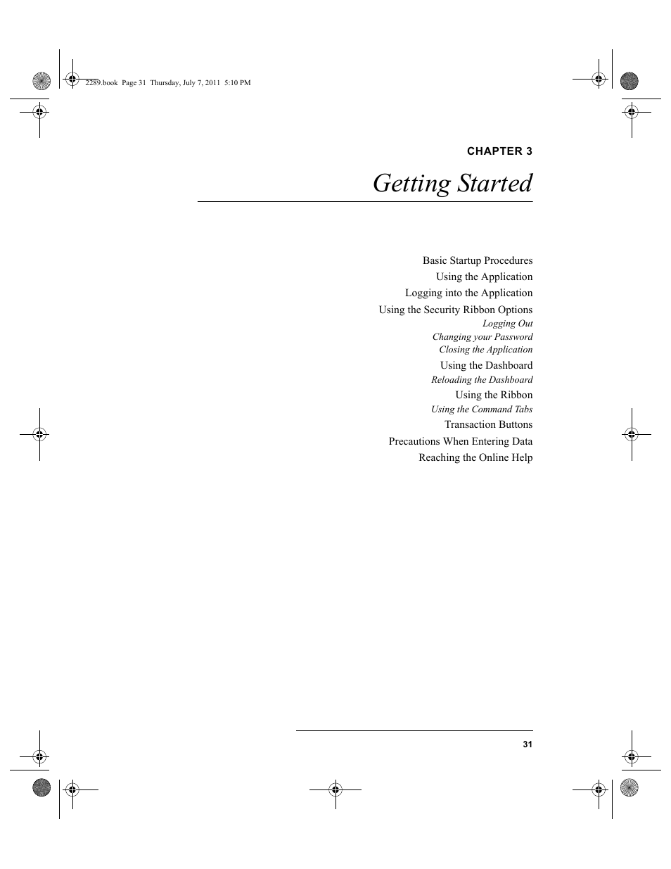 Chapter 3, Getting started, Chapter 3: getting started | IntelliTrack Stockroom Inventory User Manual | Page 59 / 424