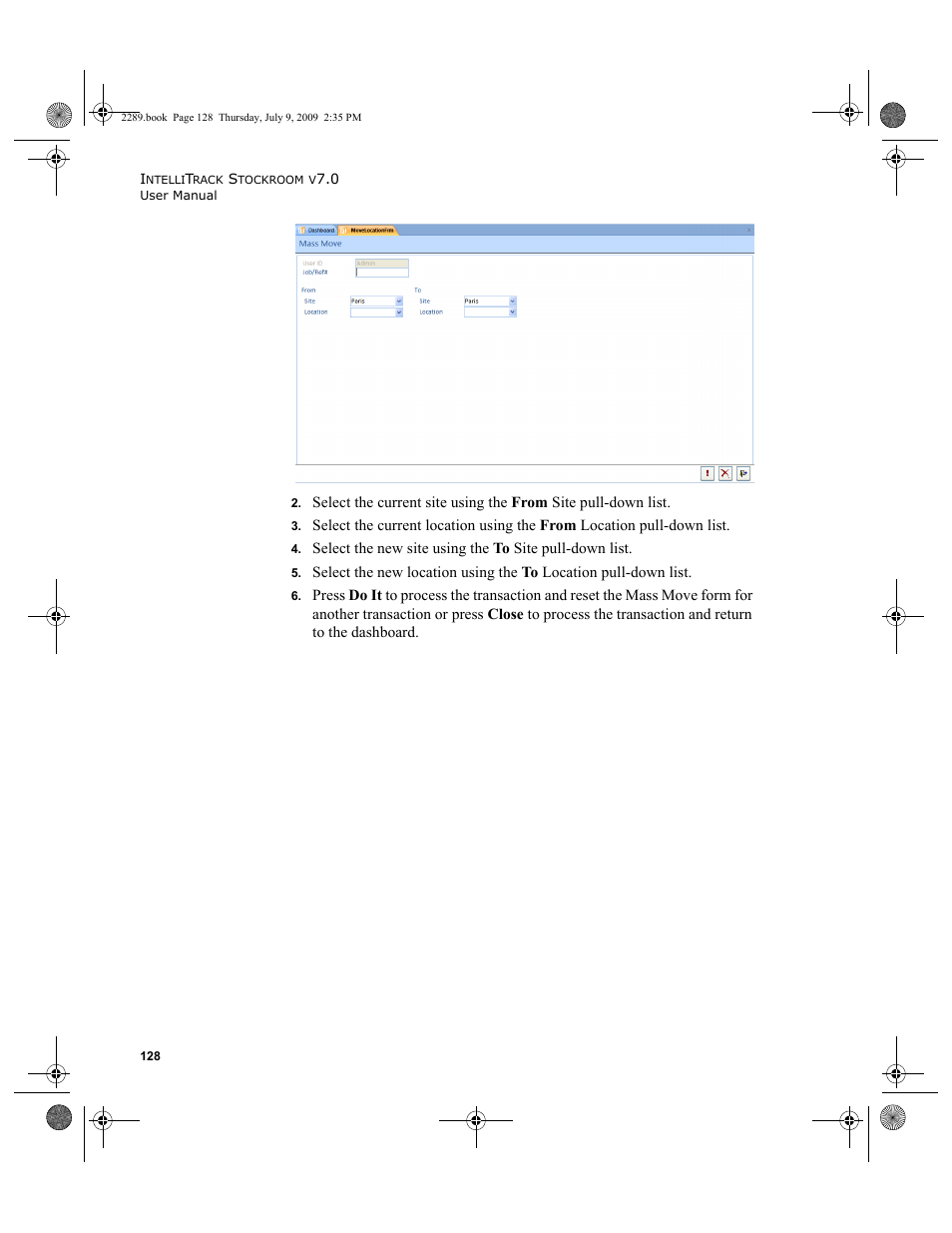 IntelliTrack Stockroom Inventory User Manual | Page 156 / 380