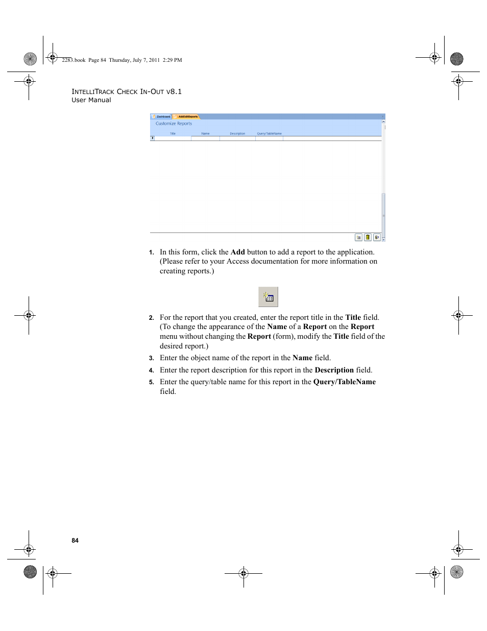 IntelliTrack Check In/Out User Manual | Page 114 / 564