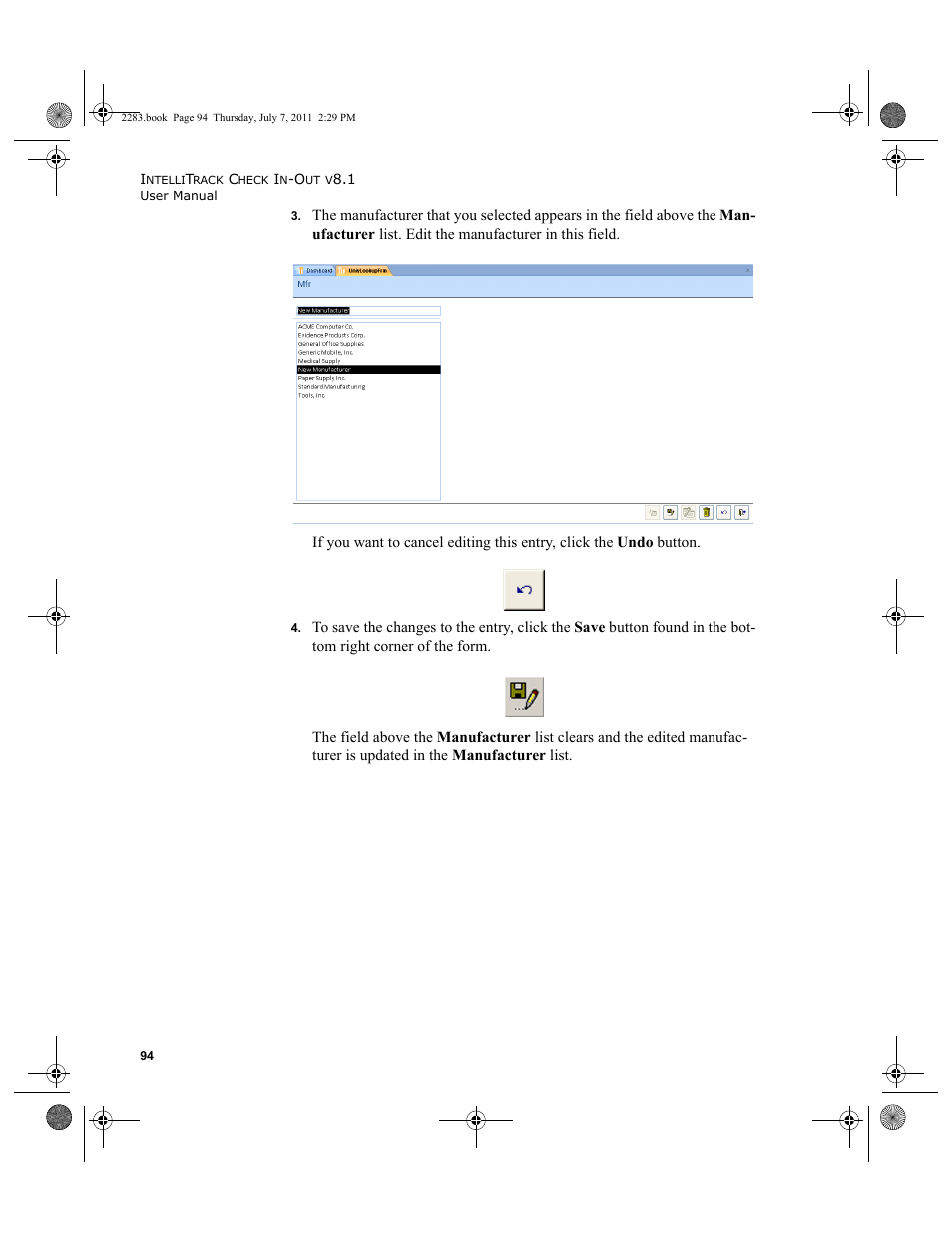 IntelliTrack Check In/Out User Manual | Page 124 / 564