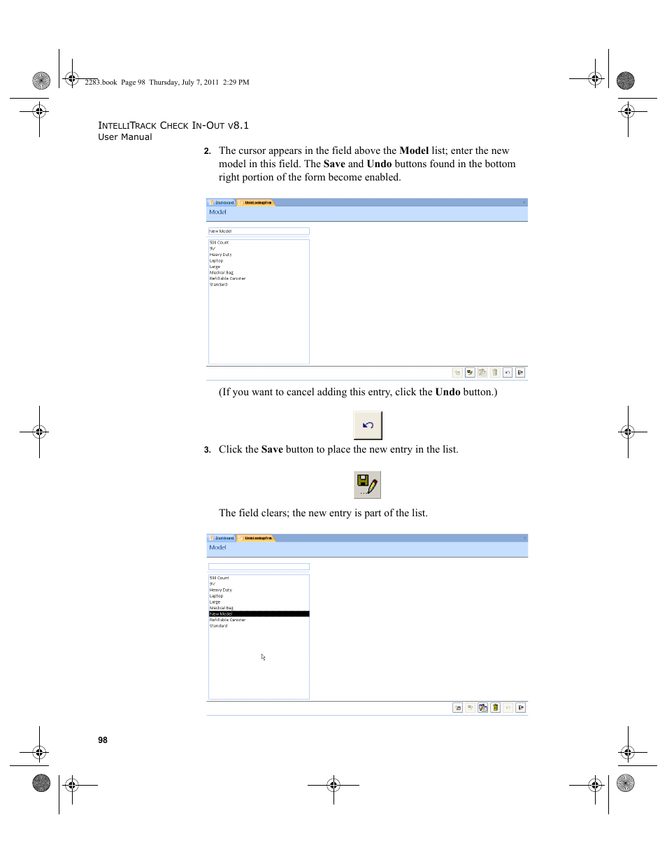 IntelliTrack Check In/Out User Manual | Page 128 / 564