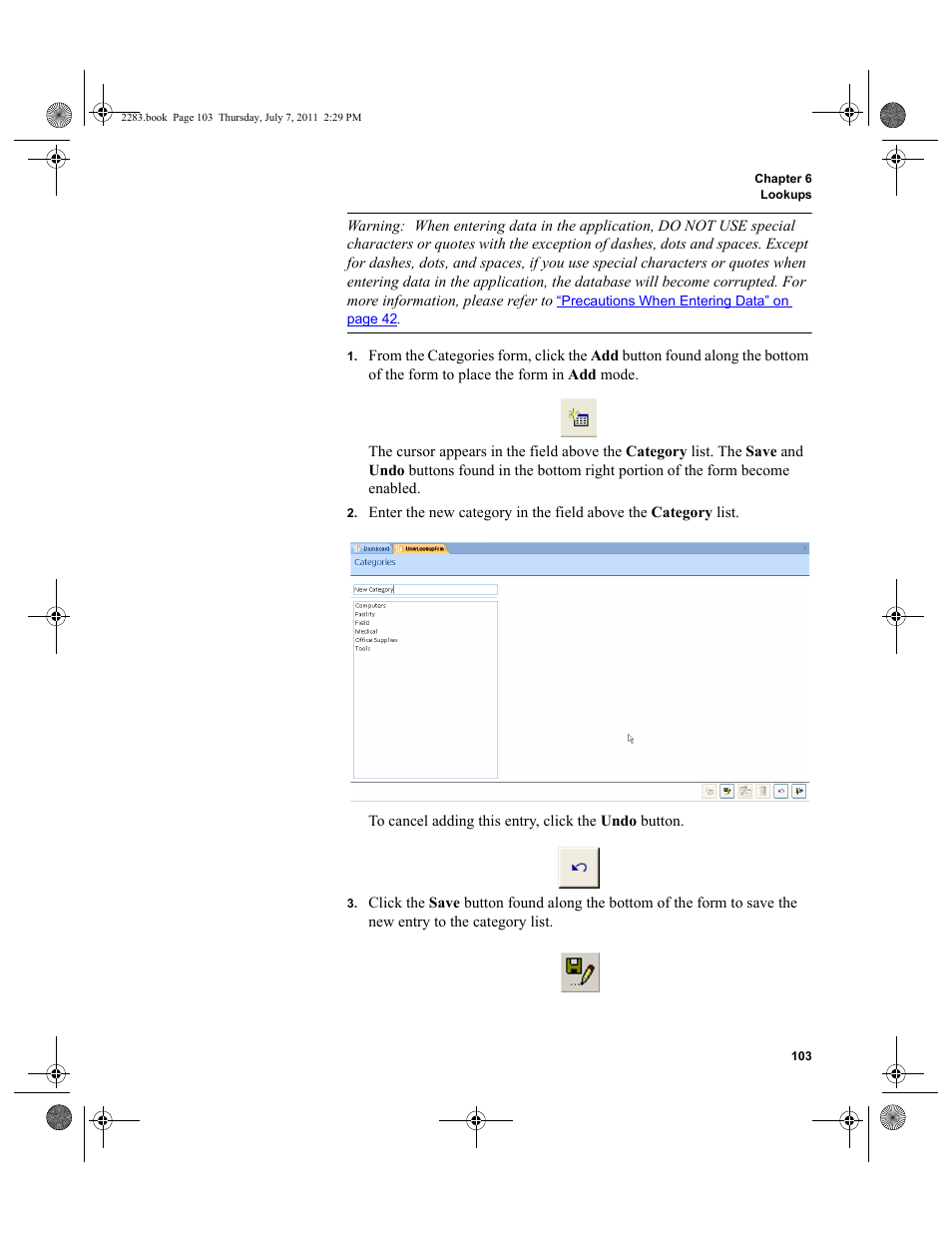 IntelliTrack Check In/Out User Manual | Page 133 / 564