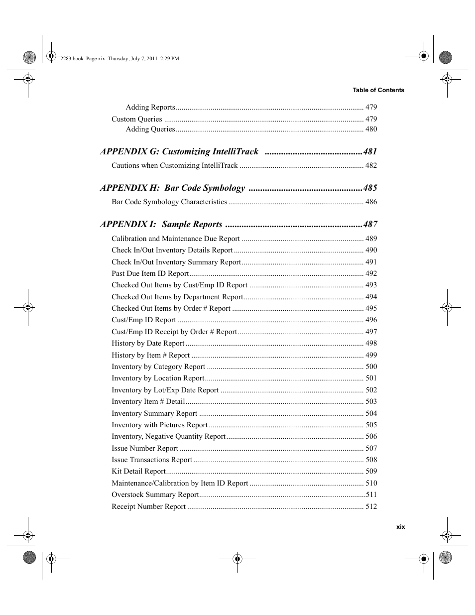 IntelliTrack Check In/Out User Manual | Page 19 / 564