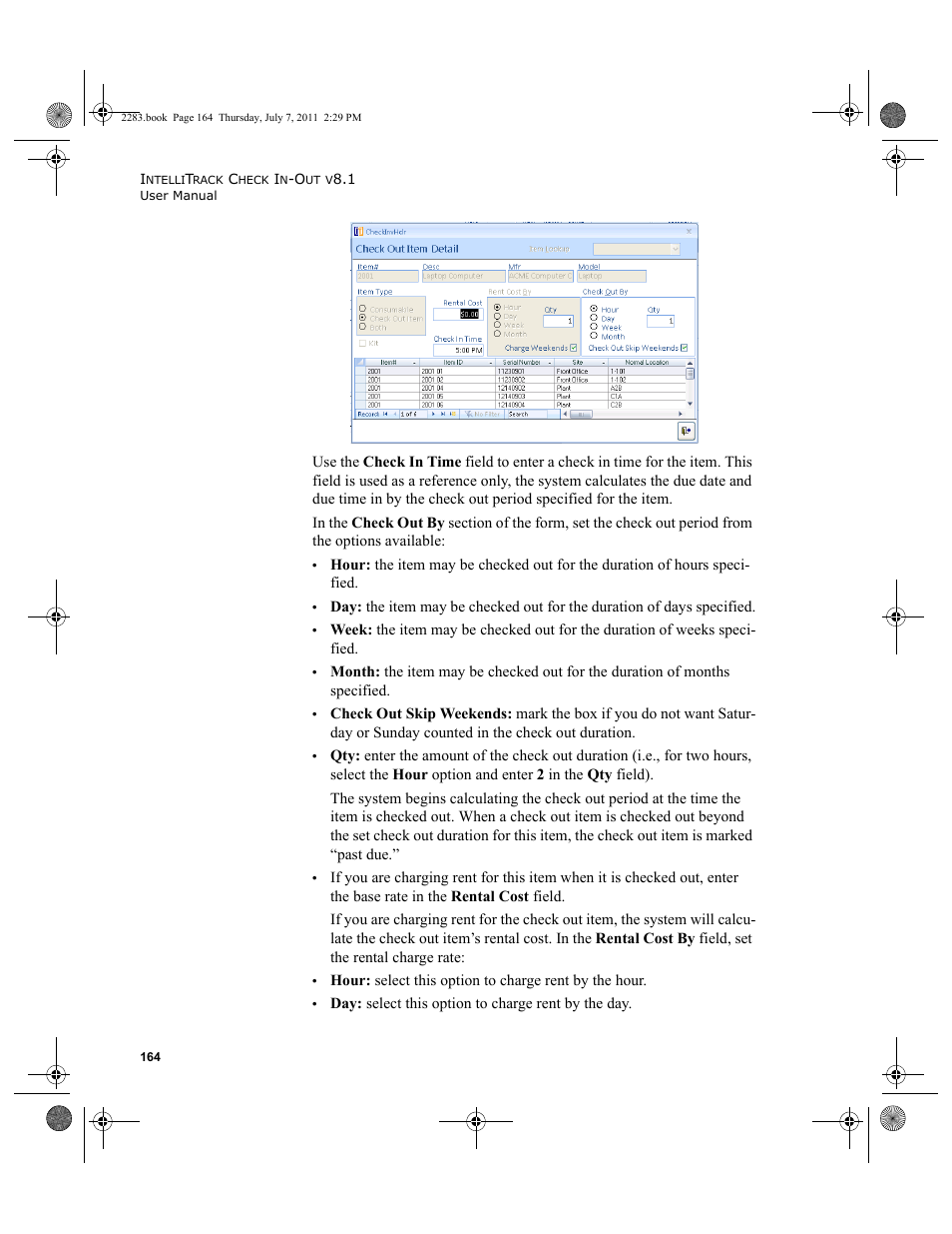 IntelliTrack Check In/Out User Manual | Page 194 / 564