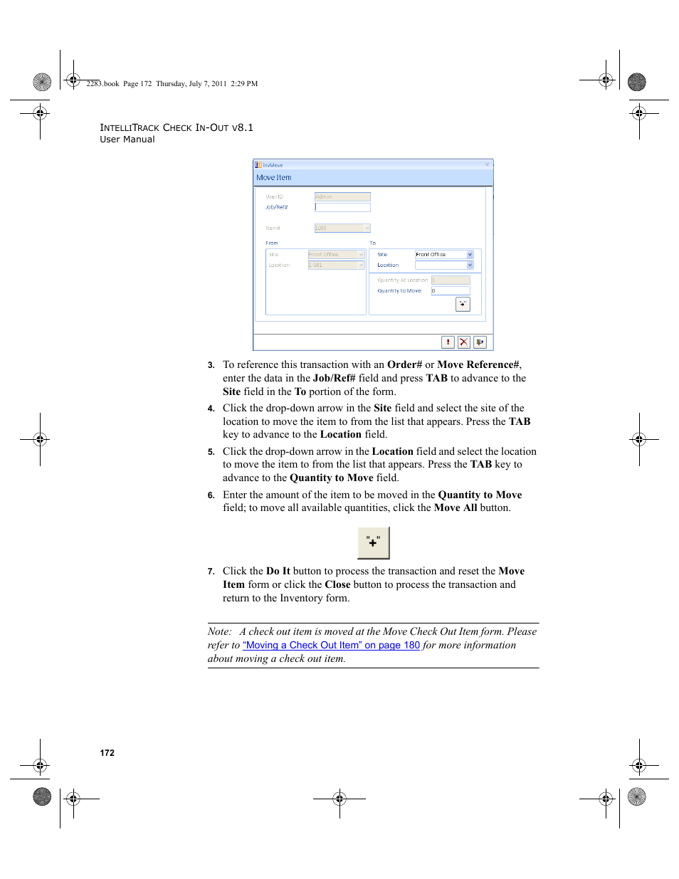 IntelliTrack Check In/Out User Manual | Page 202 / 564