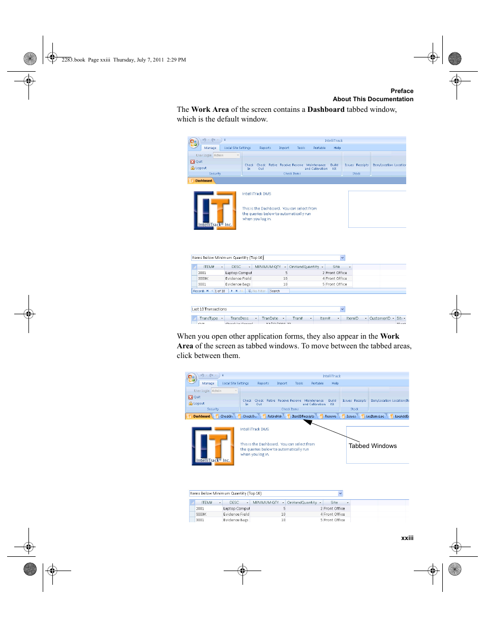 IntelliTrack Check In/Out User Manual | Page 23 / 564