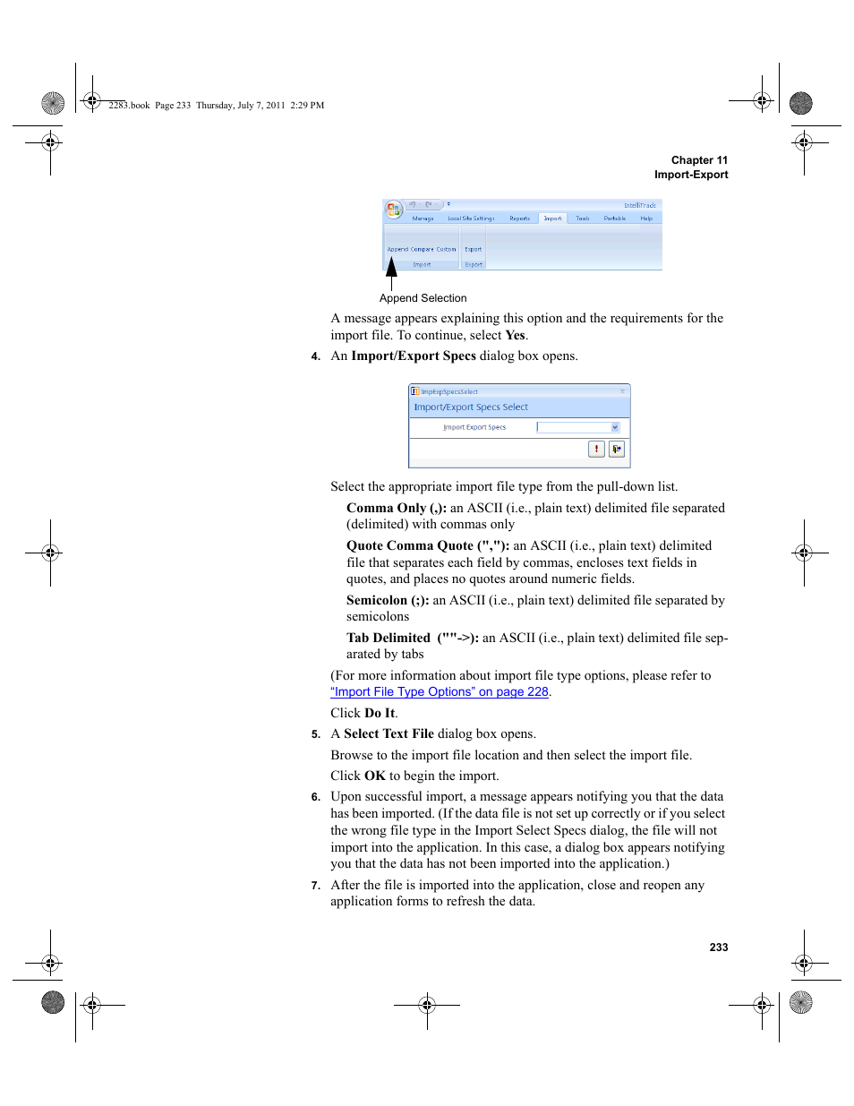 IntelliTrack Check In/Out User Manual | Page 263 / 564