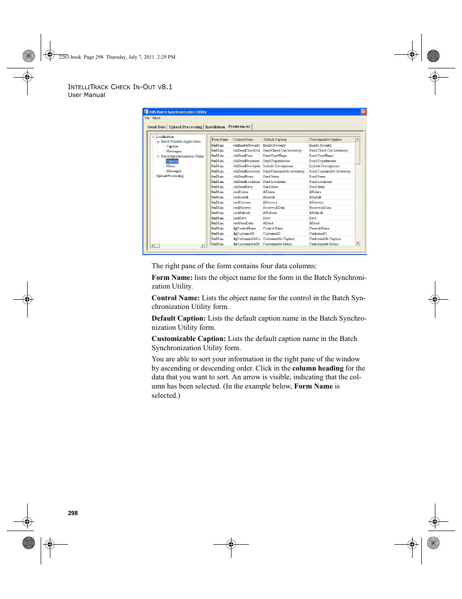 IntelliTrack Check In/Out User Manual | Page 328 / 564