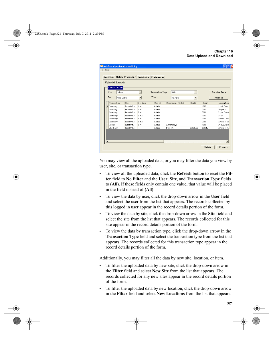 IntelliTrack Check In/Out User Manual | Page 351 / 564