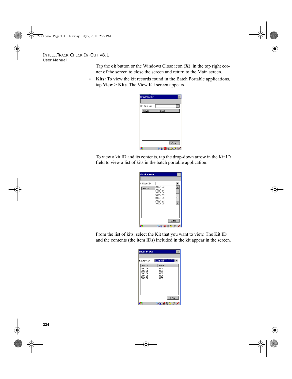 IntelliTrack Check In/Out User Manual | Page 364 / 564