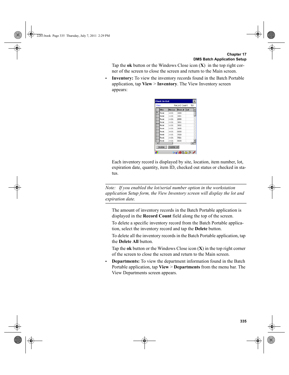 IntelliTrack Check In/Out User Manual | Page 365 / 564