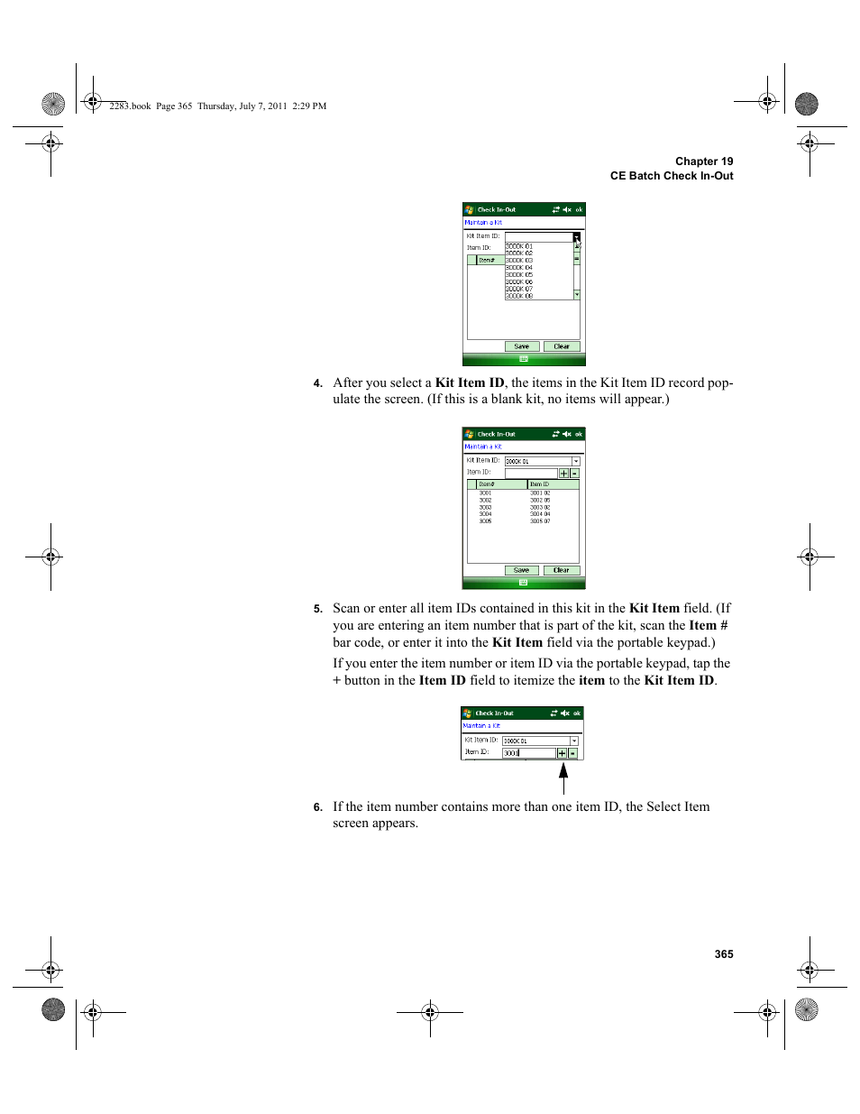 IntelliTrack Check In/Out User Manual | Page 395 / 564