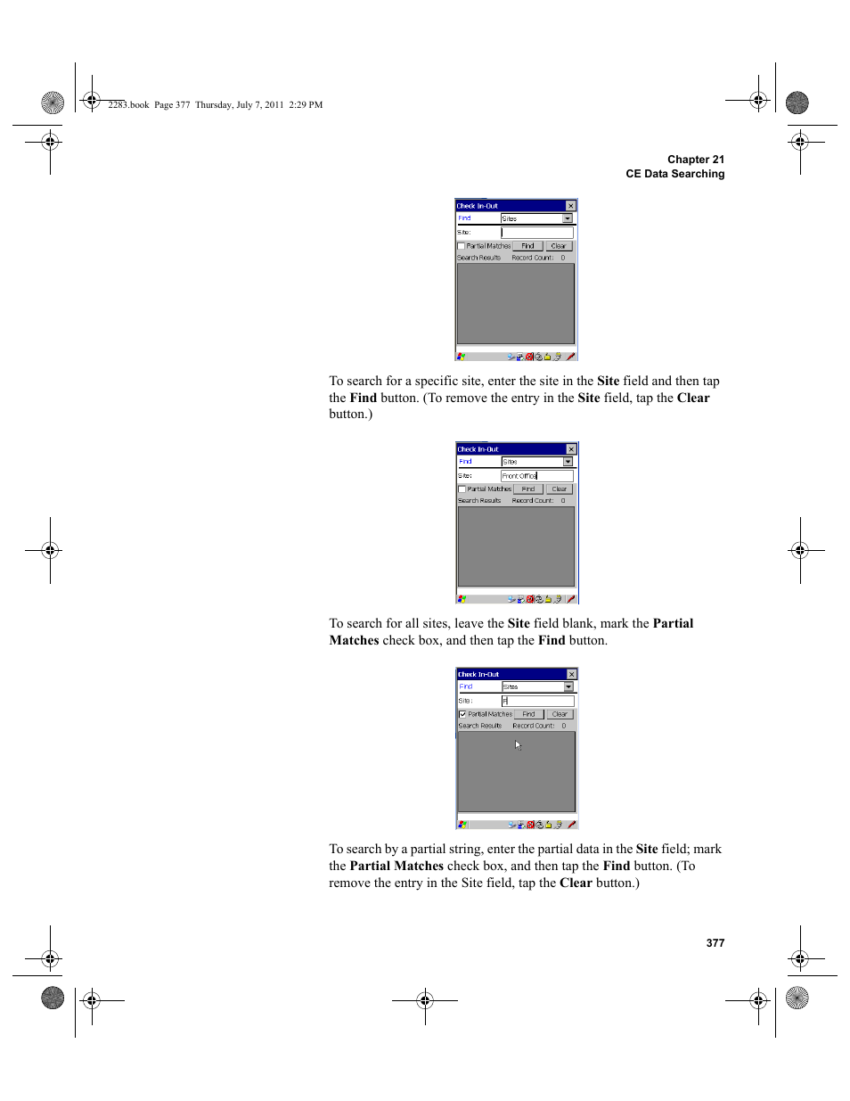 IntelliTrack Check In/Out User Manual | Page 407 / 564