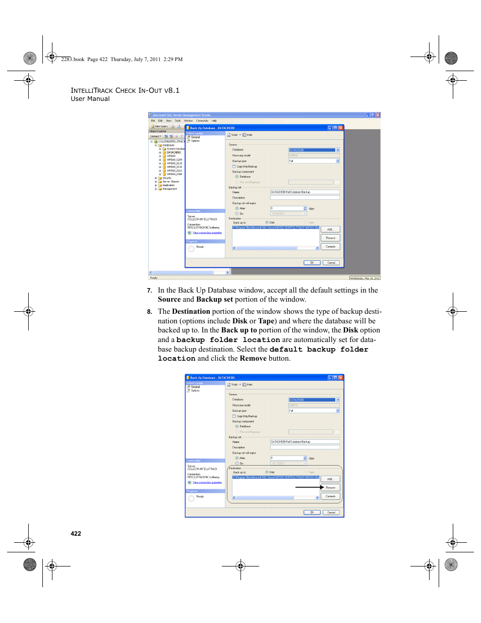 IntelliTrack Check In/Out User Manual | Page 452 / 564