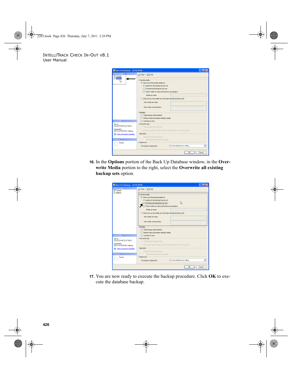 IntelliTrack Check In/Out User Manual | Page 456 / 564