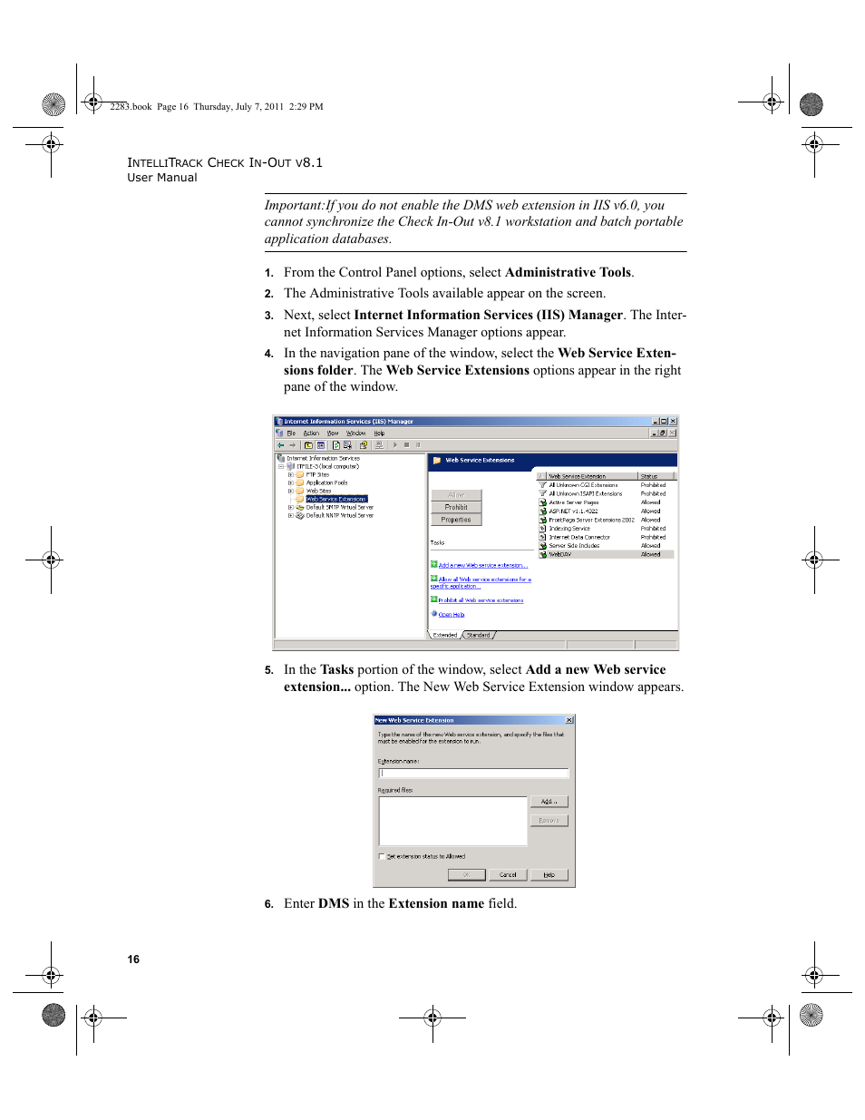 IntelliTrack Check In/Out User Manual | Page 46 / 564