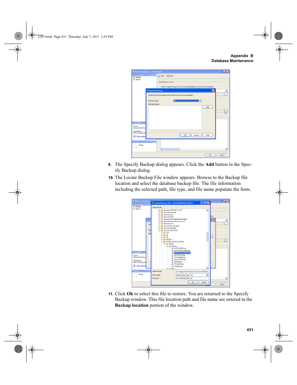 IntelliTrack Check In/Out User Manual | Page 461 / 564