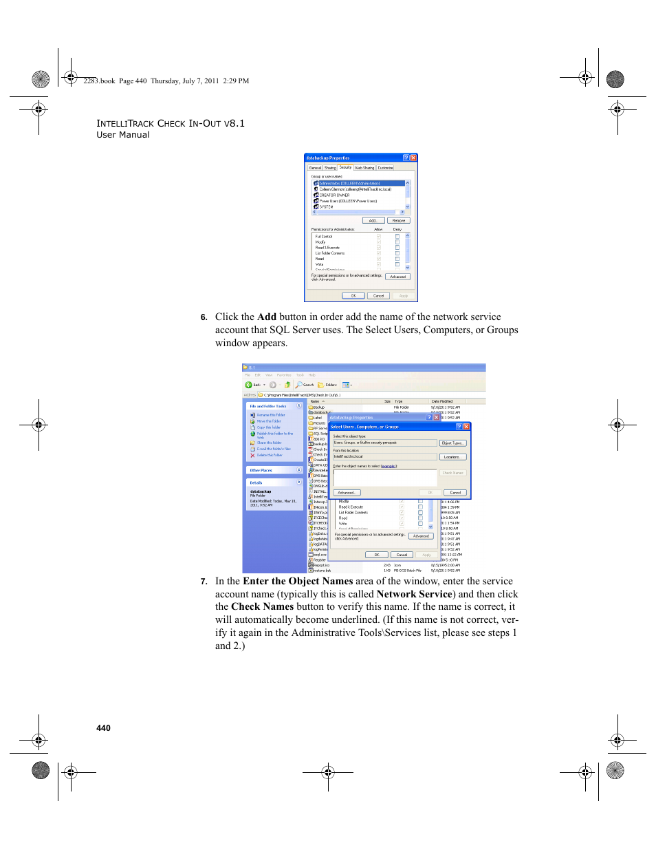 IntelliTrack Check In/Out User Manual | Page 470 / 564