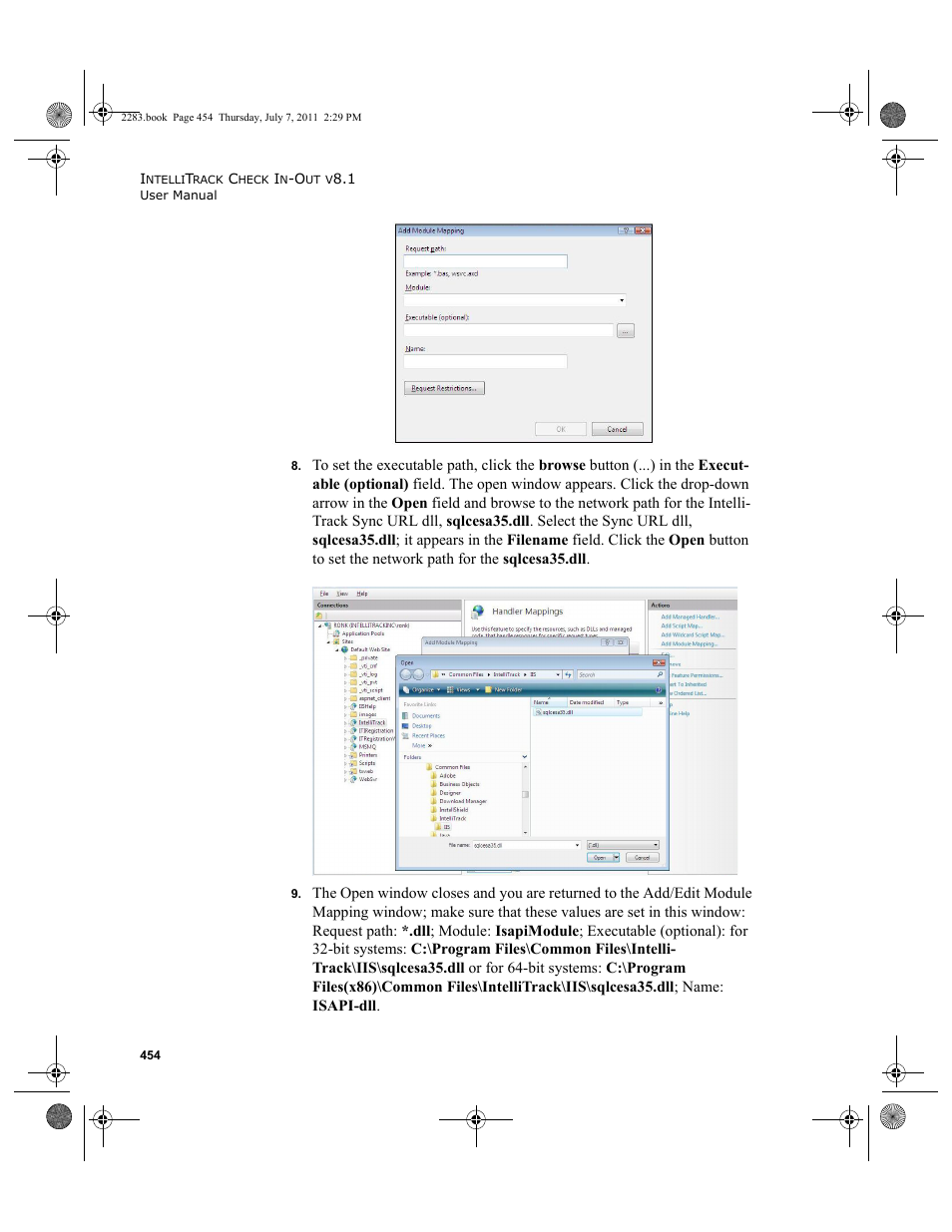 IntelliTrack Check In/Out User Manual | Page 484 / 564