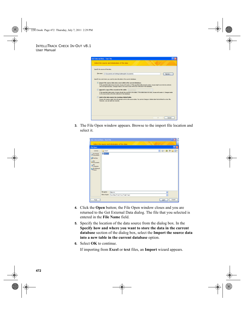 IntelliTrack Check In/Out User Manual | Page 502 / 564