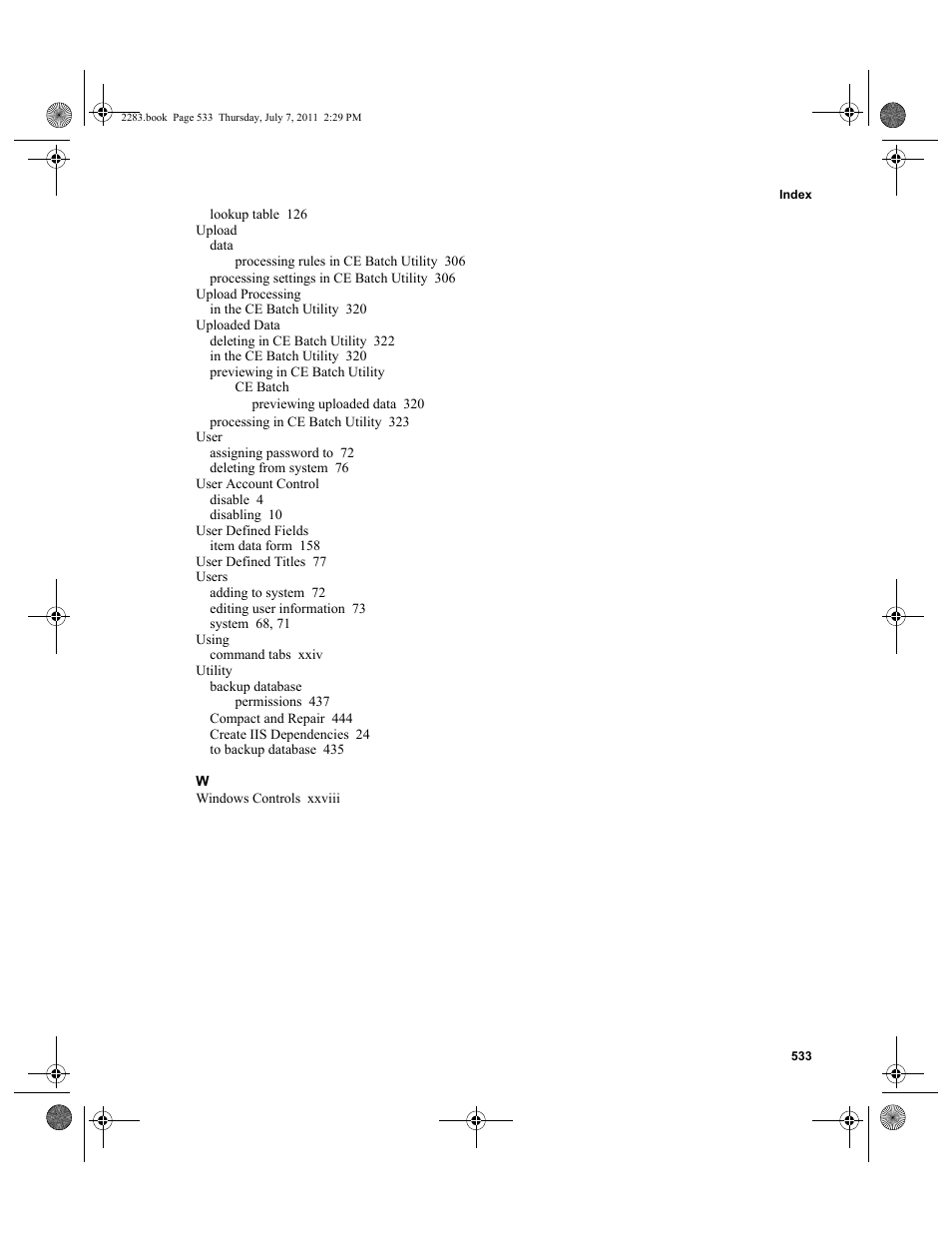 IntelliTrack Check In/Out User Manual | Page 563 / 564