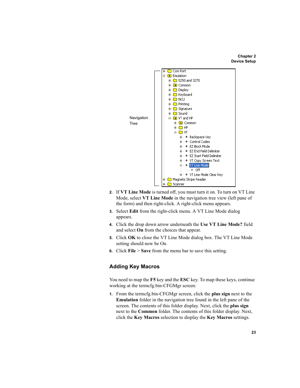 Adding key macros | IntelliTrack Check In/Out User Manual | Page 33 / 78